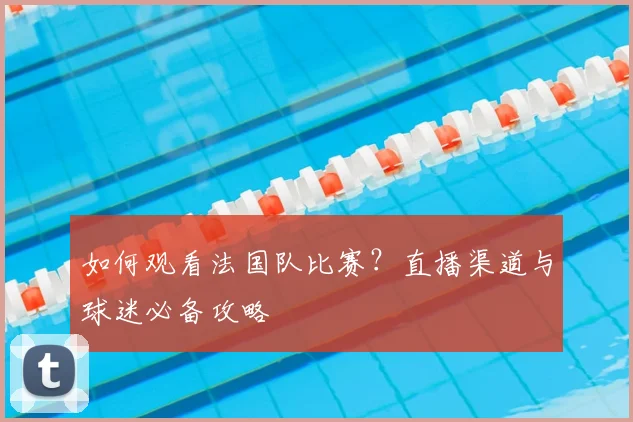 如何观看法国队比赛?直播渠道与球迷必备攻略